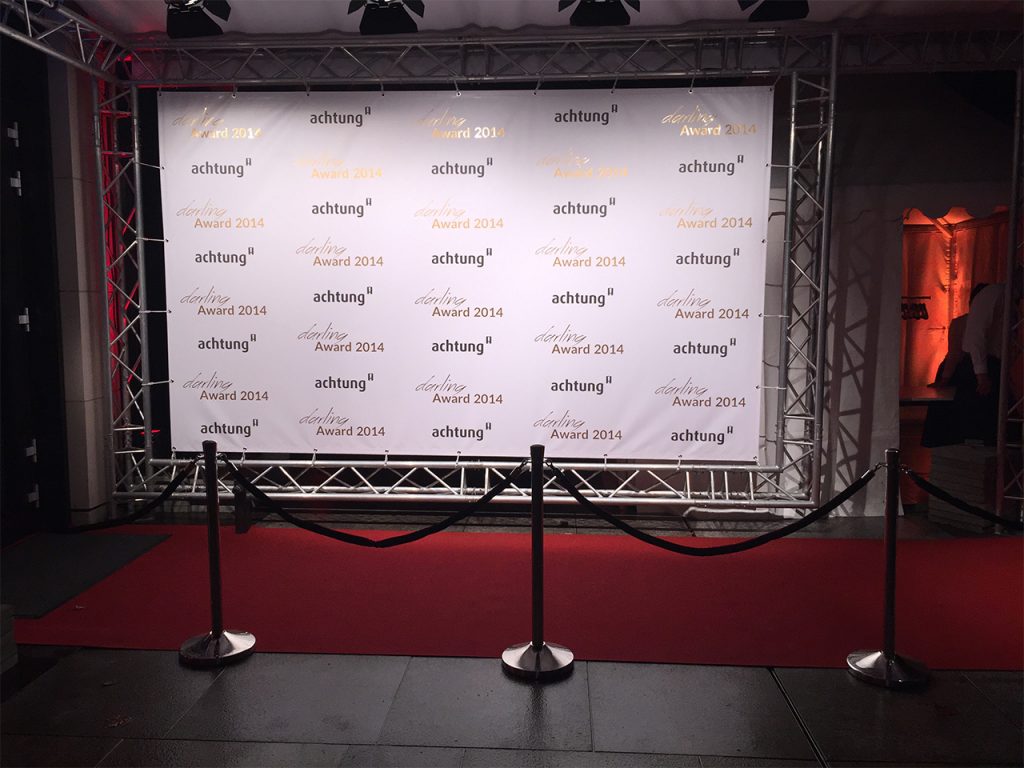 Fotowand auf Firmenevent
